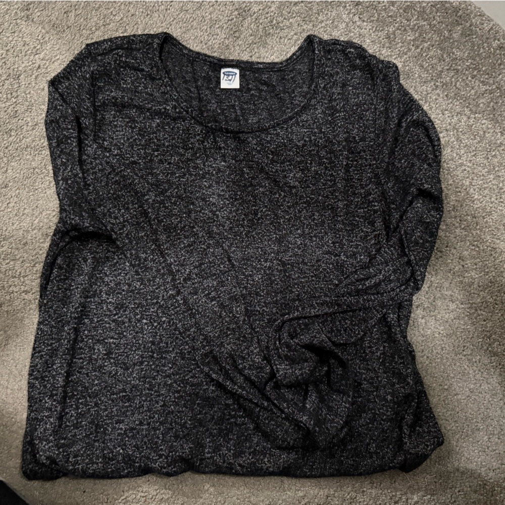 Old Navy Women's Gray Pajama Top